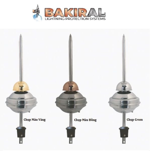 Kim thu sét Bakiral Alfas ESE 60SM Rp = 145m