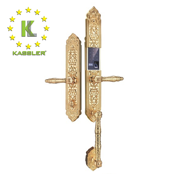 Khóa Cửa Vân Tay Đại Sảnh Kassler KL-999 Gold