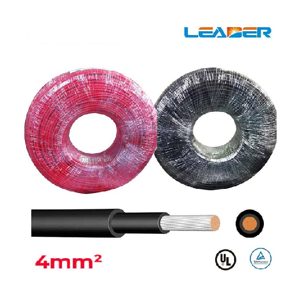  Dây Cáp Điện Năng Lượng Mặt Trời Leader 4mm2 