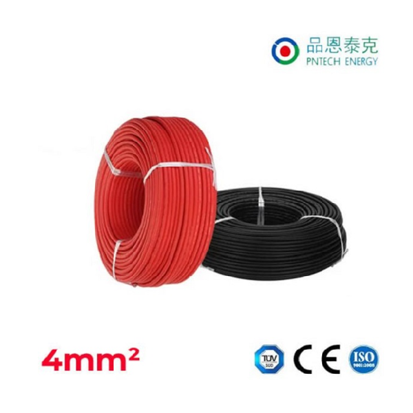  Dây Cáp Điện Năng Lượng Mặt Trời PNTech 4mm2 H1Z2Z2-K PV1-F 