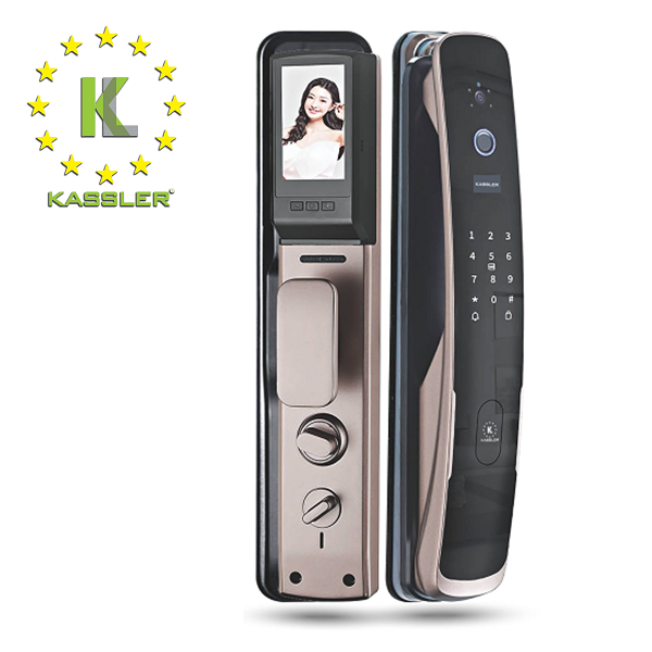 Khóa Cửa Nhận Diện Khuôn Mặt Kassler KL 878F - FaceID