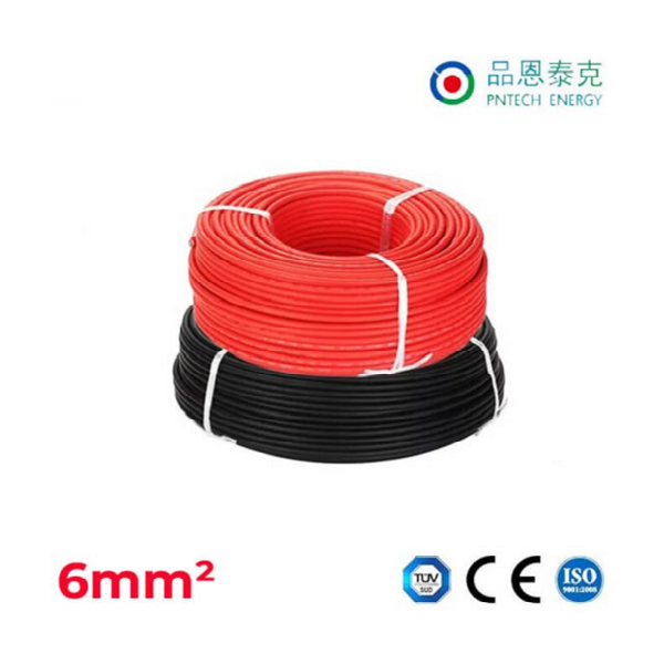 Dây Cáp Điện Năng Lượng Mặt Trời PNTech 6mm2 H1Z2Z2-K PV1-F 