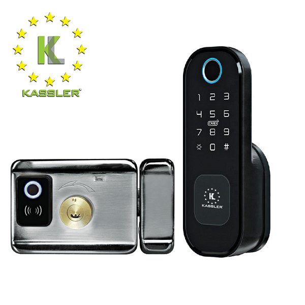  Khóa Vân Tay Cửa Cổng Kassler KL 579BL 