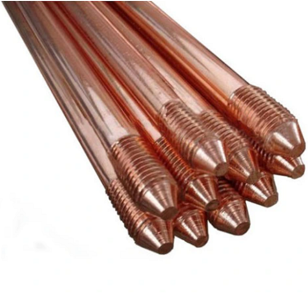 Cọc Tiếp Địa Mạ Đồng D16 L = 2.4m