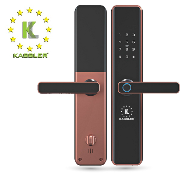 Khóa cửa vân tay KASSLER KL-669C (COPPER)