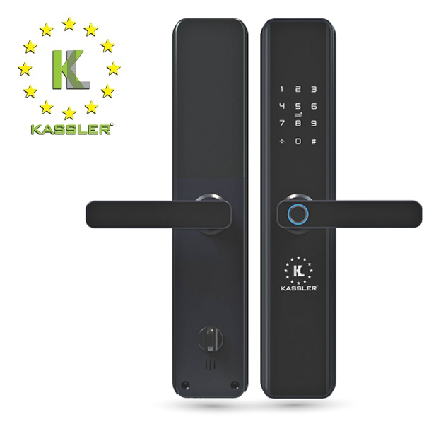 Khóa cửa vân tay KASSLER KL-669B (BLACK)