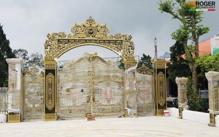 Motor Cổng Âm Sàn Roger BR21/351 36v 800kg Italia