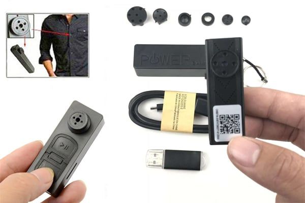 Camera Ngụy Trang  Cúc Áo