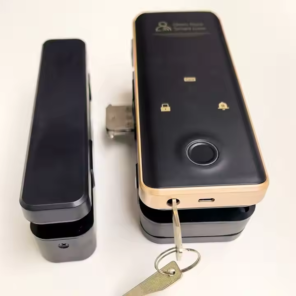 Khóa Vân Tay Cửa Kính Cường Lực Capsule A6