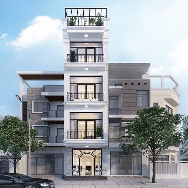  Chống Sét Nhà Ở Gia Đình 5 Tầng 