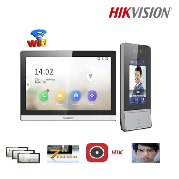  Chuông Cửa Có Hình FaceID Hikvision THP - 7500WAPFF 