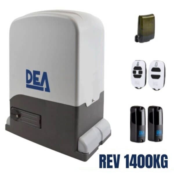 Motor Cổng Trượt DEA REV 24v 1400kg Italia