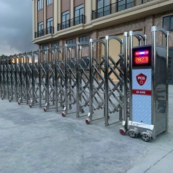  cổng Xếp Inox THP-006 