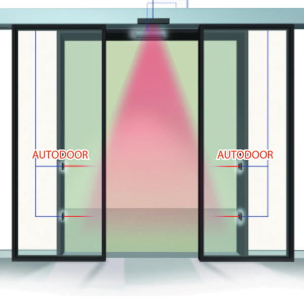 Cửa kính tự động KTH Model H-8 Taiwan