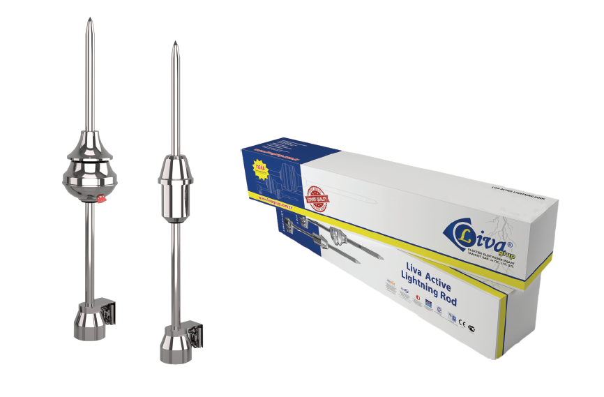 Kim thu sét LIVA LAP-CX 040T Bán kính bảo vệ 61m