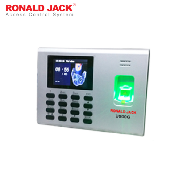  Máy chấm công vân tay thẻ ronald jack D900G 
