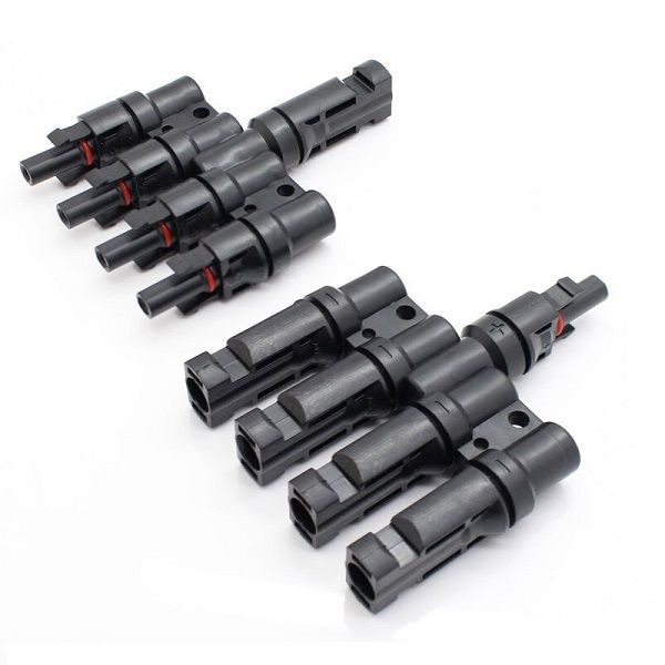 Jack Nối MC4 Vào 4 Ra 1