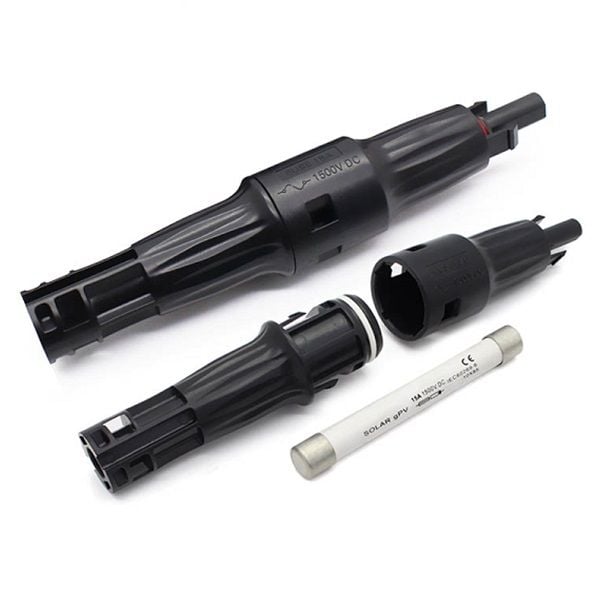 Jack Nối MC4 -1500V Có Cầu Chì