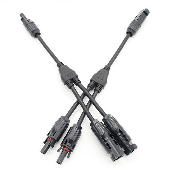 Jack Nối MC4 Chữ Y Vào 2 Ra 1