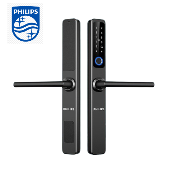  Khoá Vân Tay Cửa Nhôm Philips DDL608 5HWS 