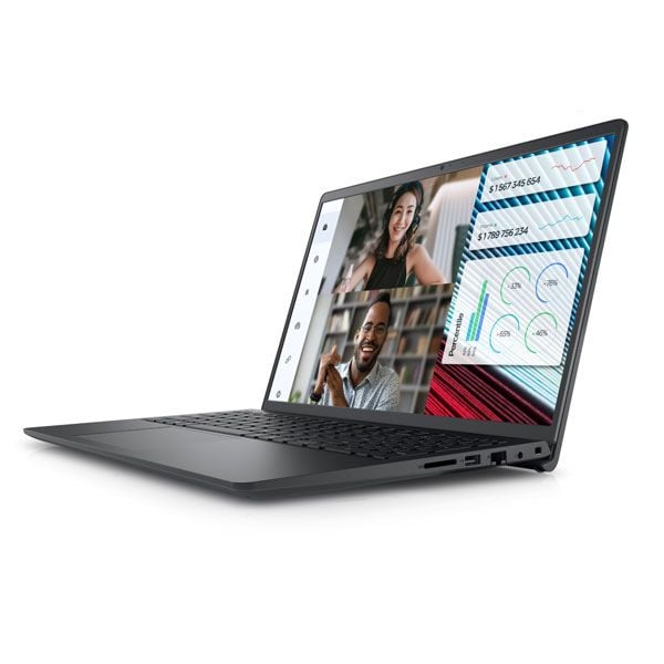  Laptop Dell Vostro 3520 V5I3614W1 (Core i3 1215U/ 8GB/ 256GB SSD/ Intel UHD Graphics/ 15.6inch Full HD/ Windows 11 Home + Office Student/ Carbon Black/ Vỏ nhựa/ 1 Year) 
