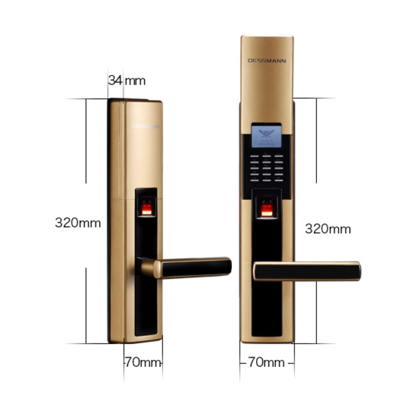 Khóa Cửa Vân Tay Dessmann S510-II