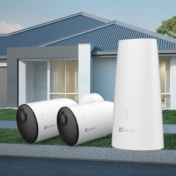  Bộ Camera WiFi Dùng Pin Ngoài Trời EZVIZ HB3-B2 2K 