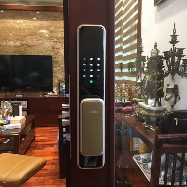 Khóa Cửa Vân Tay Bosch EL600K - Màu Đồng