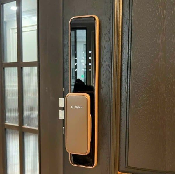 Khóa Cửa Vân Tay Bosch EL600K - Màu Đồng