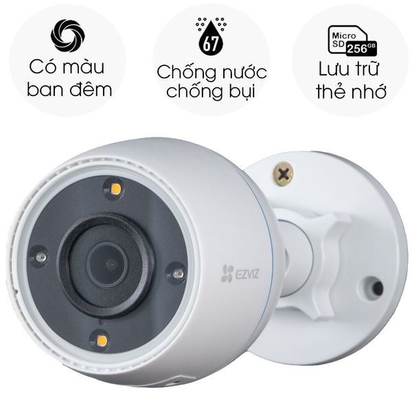  Camera EZVIZ CS-C3TN 1080P - Có màu ban đêm 
