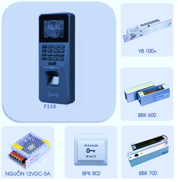 Khóa Vân Tay Kiểm Soát Ra Vào EY-F166