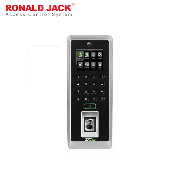 Máy chấm công vân tay thẻ khuôn mặt Ronald Jack F21