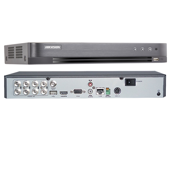 Đầu ghi hình HIKVISION DS-7208HQHI-K1(S) 8 kênh HD 4MP Lite, 1 Sata, Audio, add 2 camera IP 2M