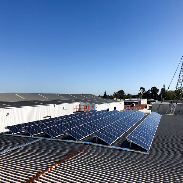  Lắp Đặt Hệ Thống Điện Mặt Trời Hòa Lưới  3 Pha 70KW 