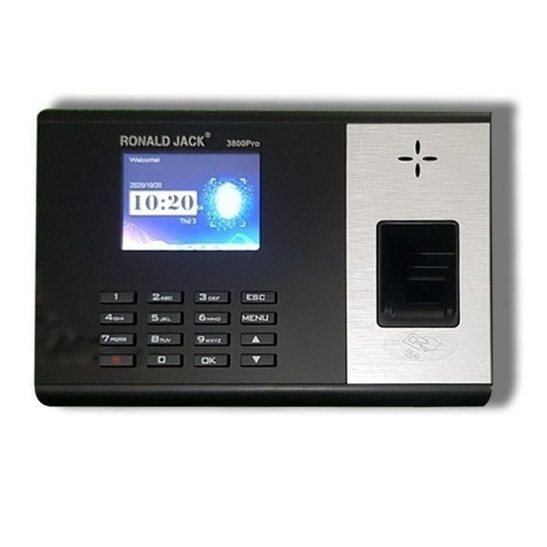  Máy chấm công vân tay Ronald Jack 3800Pro 