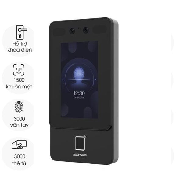 Máy Chấm Công Khuôn Mặt Hikvision DS-K1T342MFWX FaceID