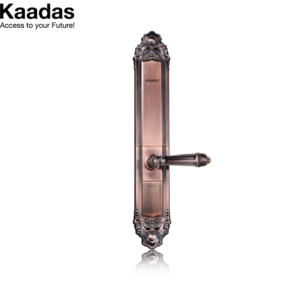  Khóa cửa vân tay Kaadas 6002 (Đồng đỏ) 