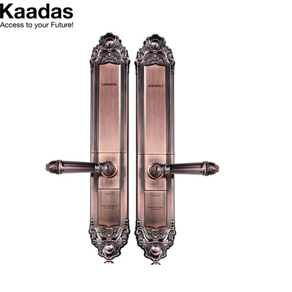 Khóa cửa vân tay Kaadas 6002 (Đồng đỏ)