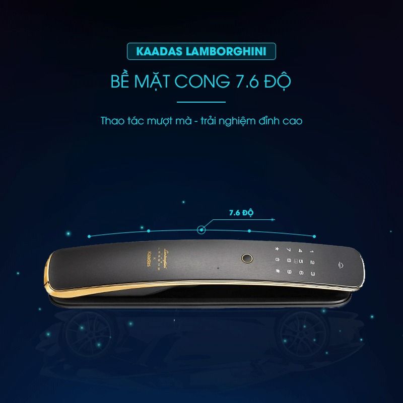 Khóa Vân Tay Cao Cấp Kaadas Lamborghini