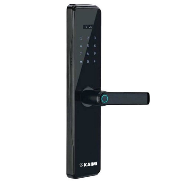 Khóa Cửa Vân Tay Kaimi BTM103 - Viền Đen