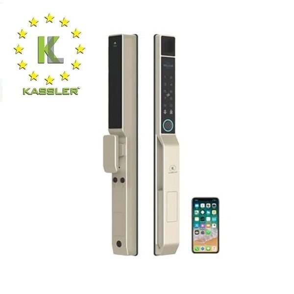  Khoá Vân Tay Cửa Nhôm Kassler KL-599Pro App 