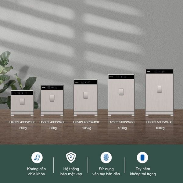 Két sắt Philips SBX701-4B0 76kg