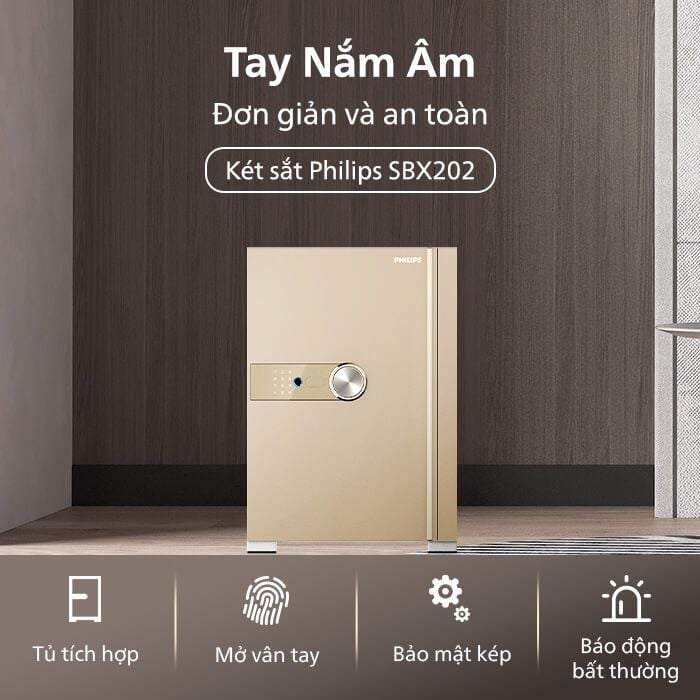 Két sắt Philips SBX202-7CO 70kg