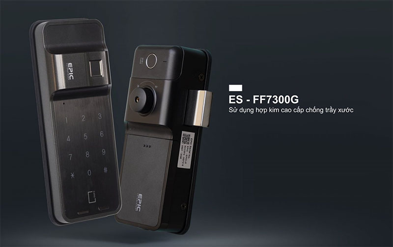Lắp Đặt Khóa Cửa Vân Tay Epic ES-FF730G Cao Cấp – Siêu Thị