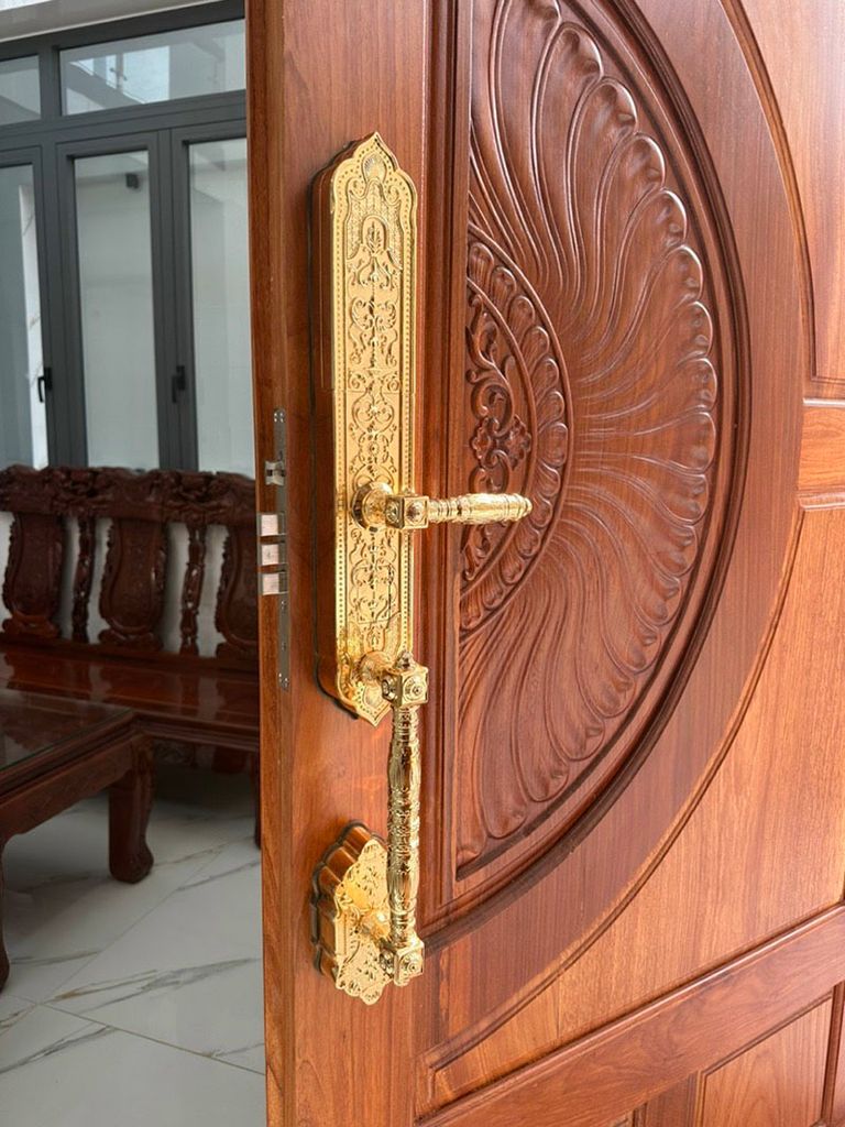 Khóa Cửa Vân Tay Đại Sảnh Kassler KL-999 Gold