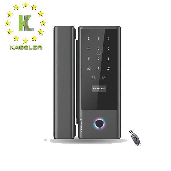  Khóa Vân Tay Cửa Kính Kassler KL589S 