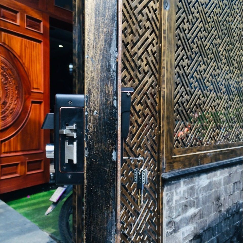 Khoá Cổng Vân Tay 2 Chiều Viro VR-1300D