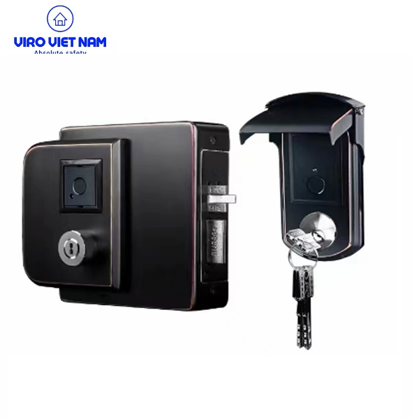  Khoá Cổng Vân Tay 2 Chiều Viro VR-1300D 