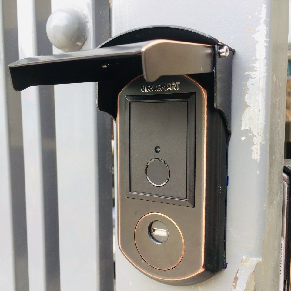 Khoá Cổng Vân Tay 2 Chiều Viro VR-1300D