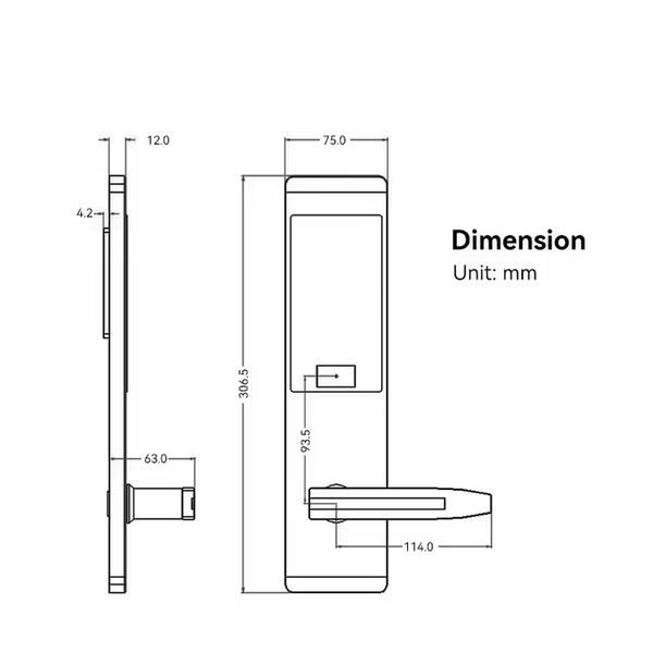 Khoá từ khách sạn KAPLER KS108